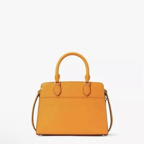 ♠️ Kate Spade New York Madison Small Satchel Handbag Crossbody, Turmeric Root - Picture 4 of 5